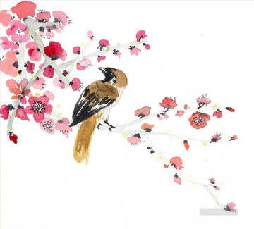 oiseau aquarelle Peinture à l'huile